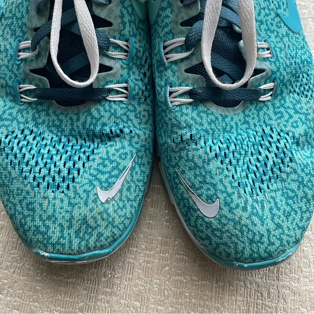 EUC - NIKE FREE 5.0 TR FIT 4 Hyper Turquoise Crossfit Women's 8 Sneaker - Picture 11 of 11